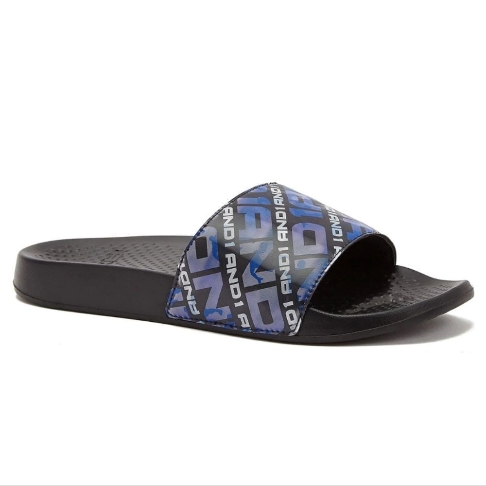 AND1 Men's 10 Crossover Lenticular Sport Slide Sandals - New